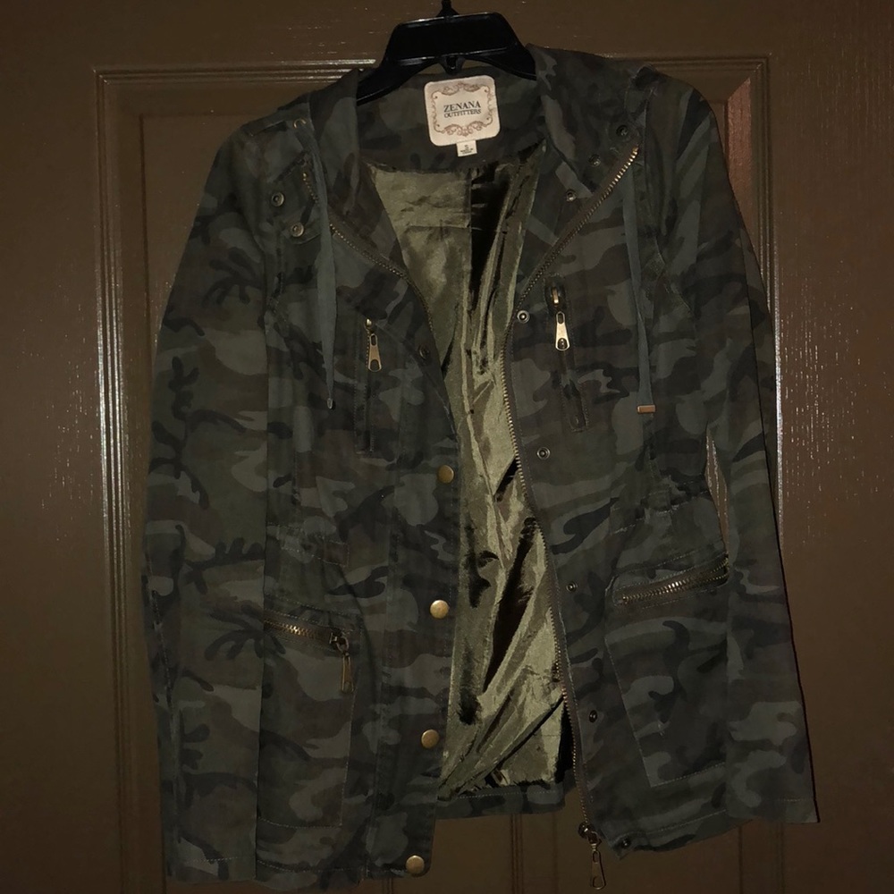 Camo Zenana Jacket